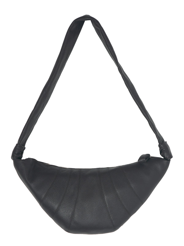 Medium Croissant Bag Black