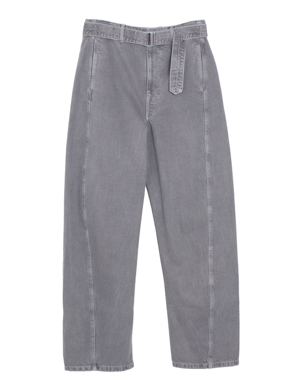 Twisted Belted Pants Heather