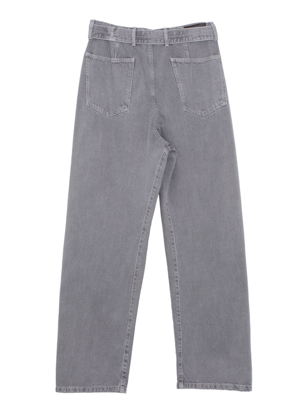 Twisted Belted Pants Heather