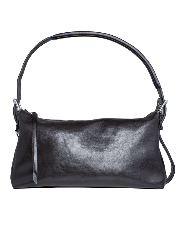 Belted Baguette Bag Espresso