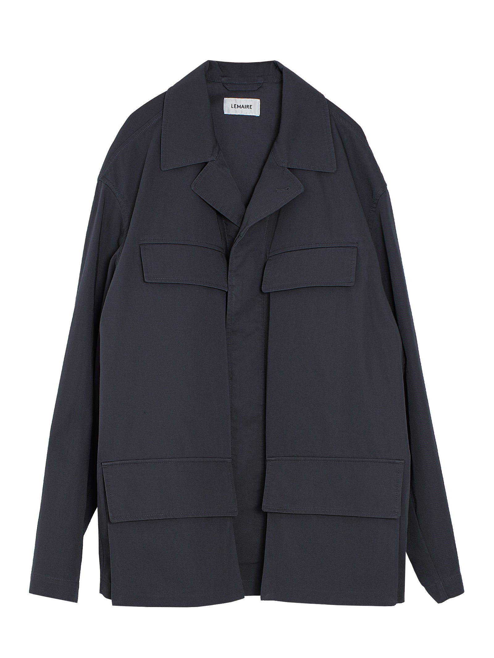 Lemaire Four Pockets Jacket Charcoal – Opia