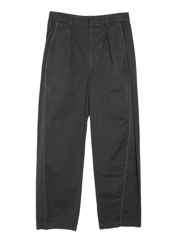 Multi Topstitch Pants Ash Black