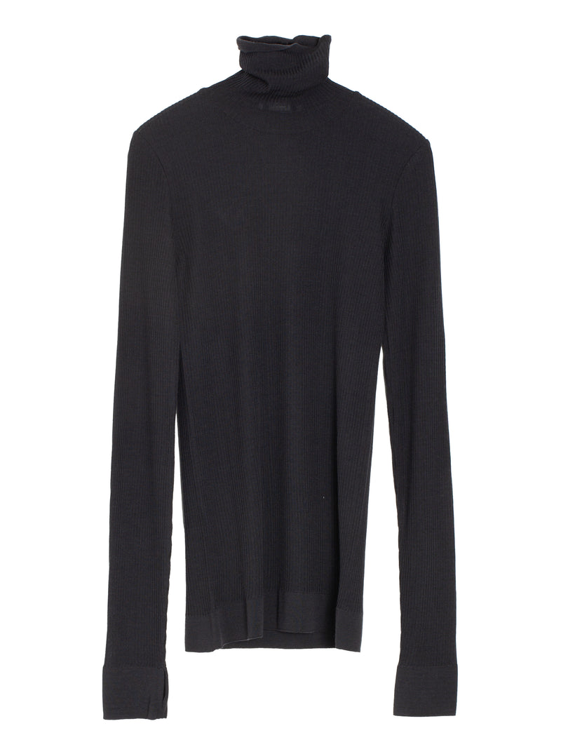 Seamless High Nk Top Granite Black