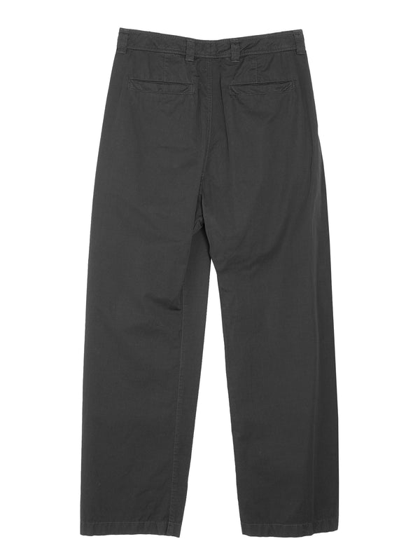 Multi Topstitch Pants Ash Black