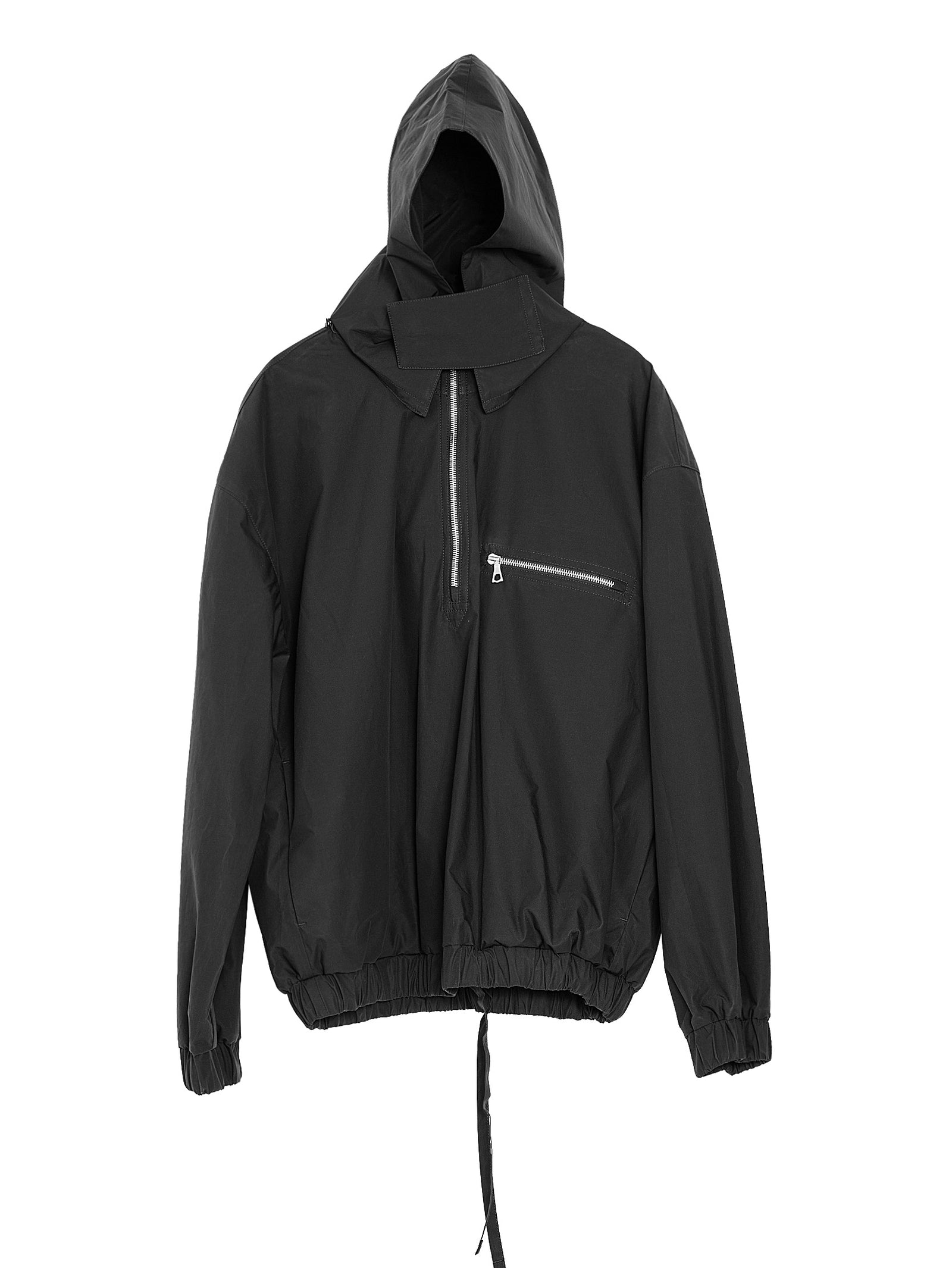 RIER | Windbreaker cotton waxed black | Made in Austria | Rier