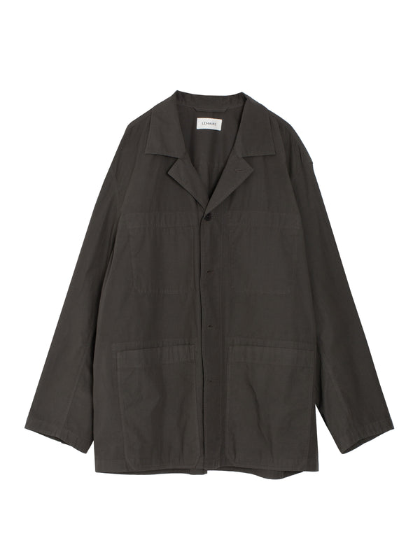 Workwear Shirt Jacket Dark Brown