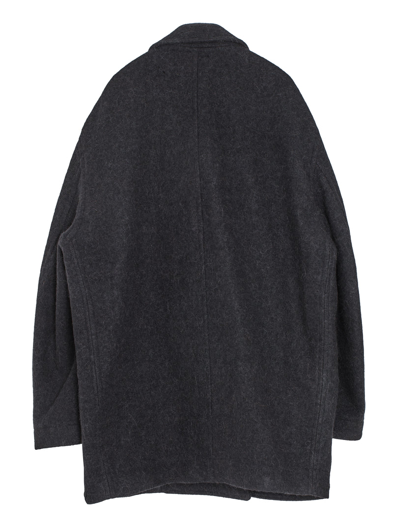 Felt Wool Jacket Black