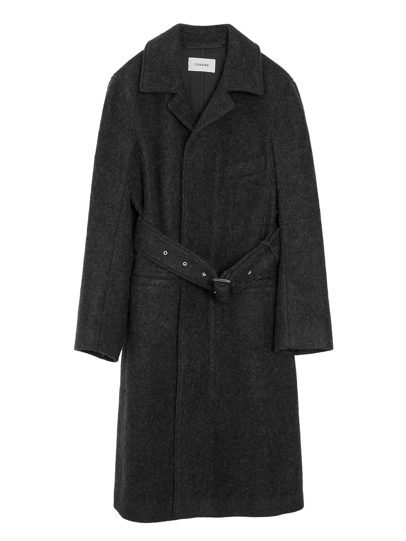 Belted Tailored Coat Black