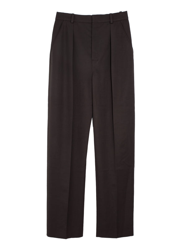 Dropped Crotch Pants Night Moss
