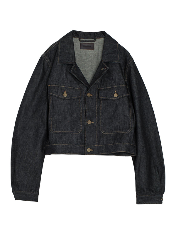 Cropped Blouson Slate