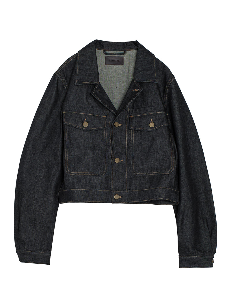 Cropped Blouson Slate