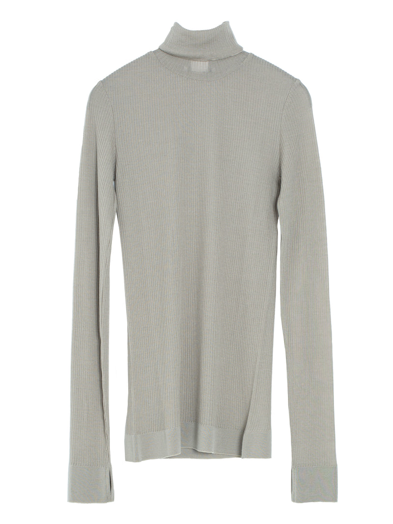 Seamless High Nk Top Light Sage