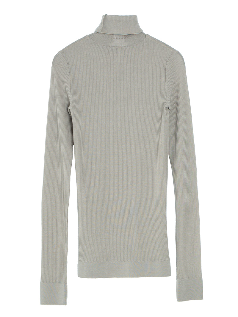 Seamless High Nk Top Light Sage