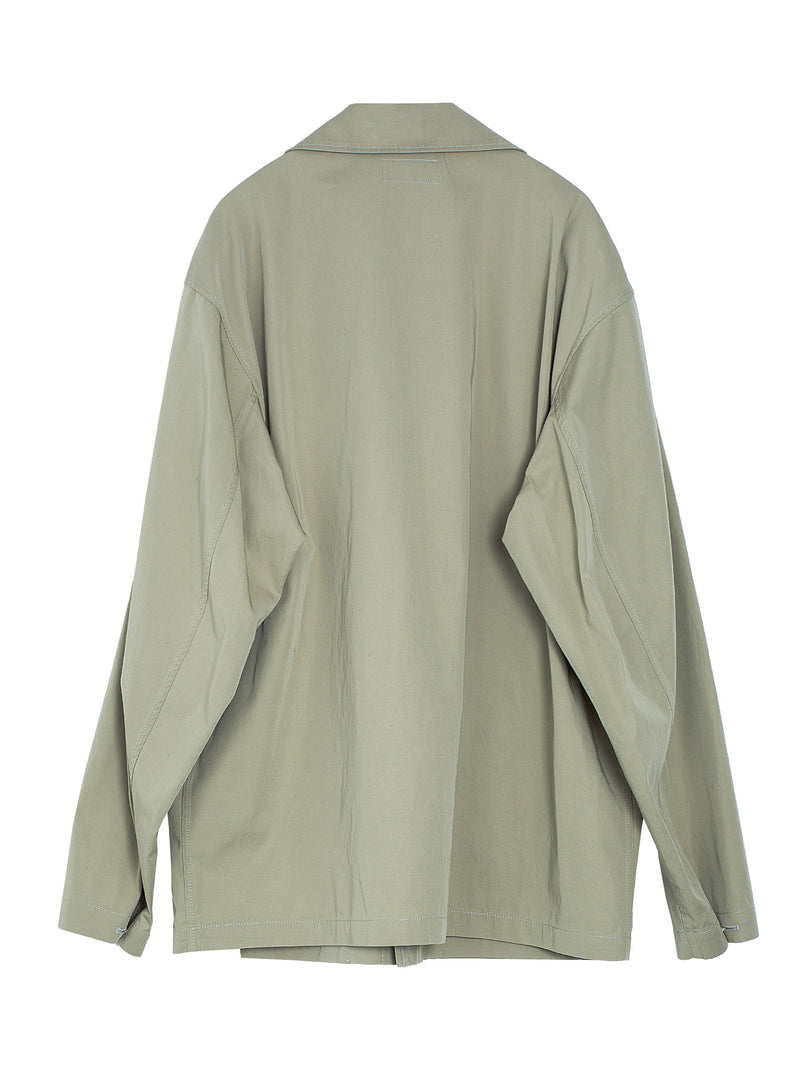 Four Pockets Jacket Light Sage