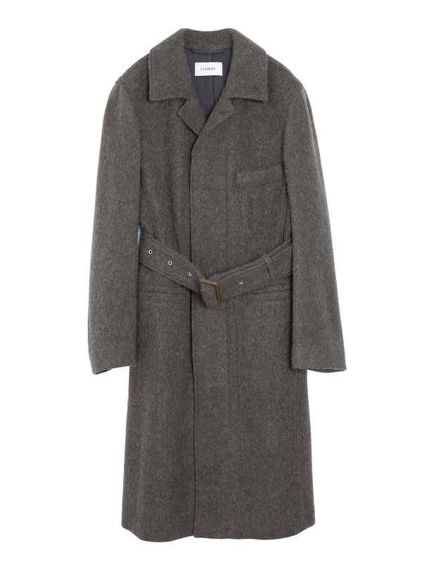 Belted Tailored Coat Dark Khaki