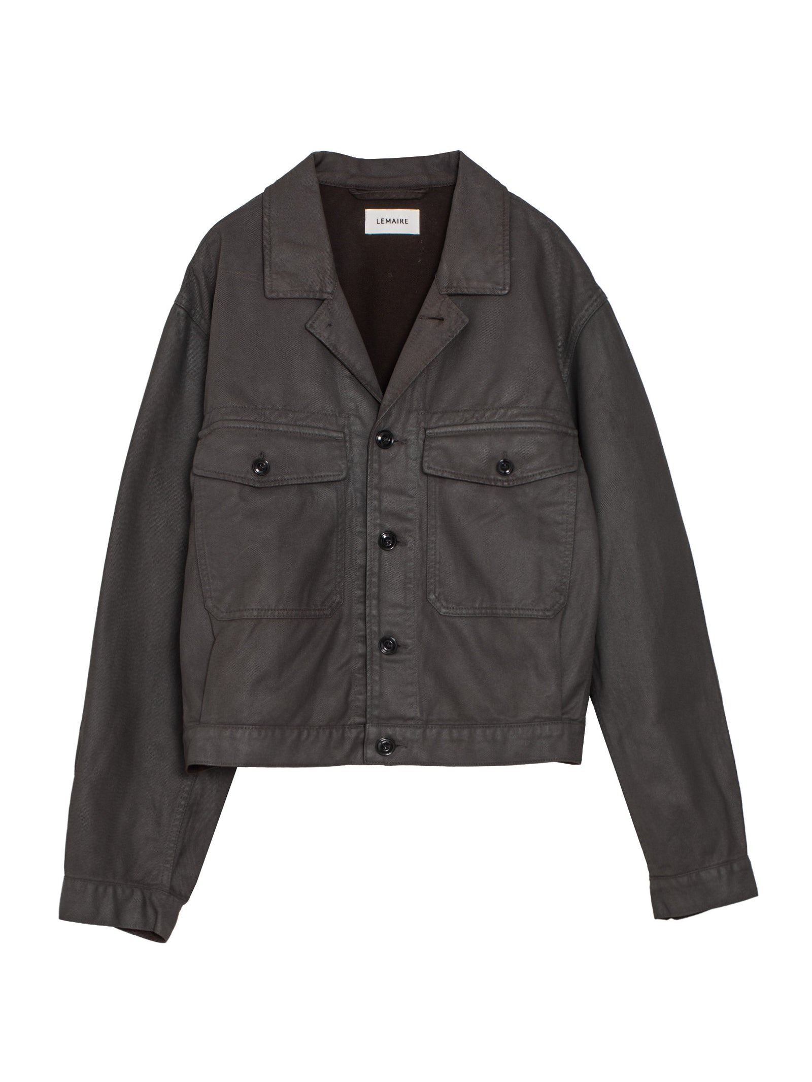 Lemaire Trucker Jacket Dark Chocolate – Opia