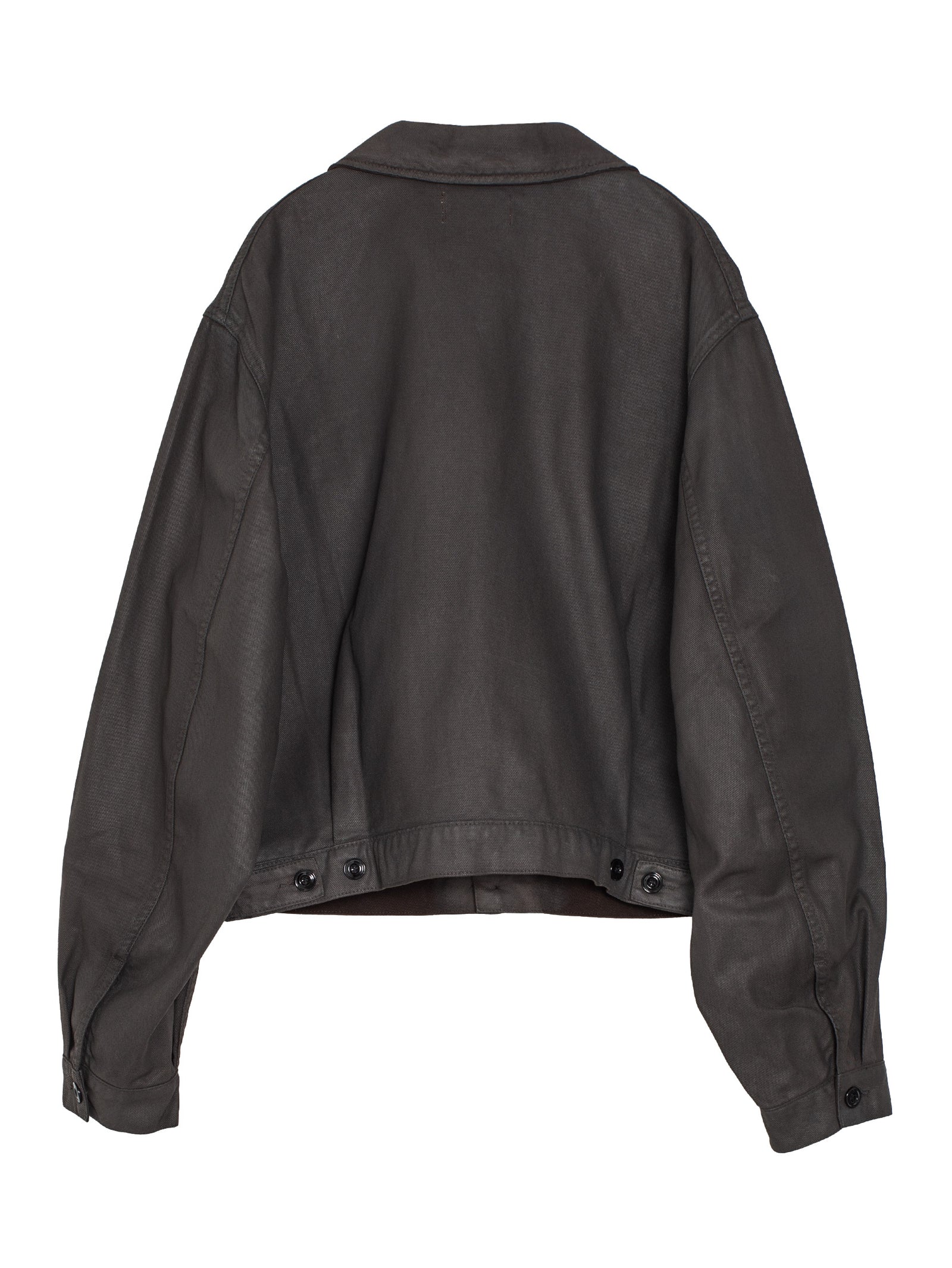 lemaire trucker jacket 完売品 LEMAIRE】TRUCKER JACKET -SHINY COATED MEDIUM DENIM- -Amanojak.