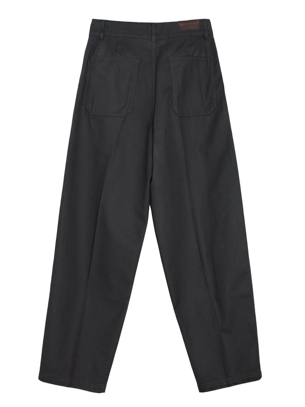 Maxi Barrel Workwear Pants Coal