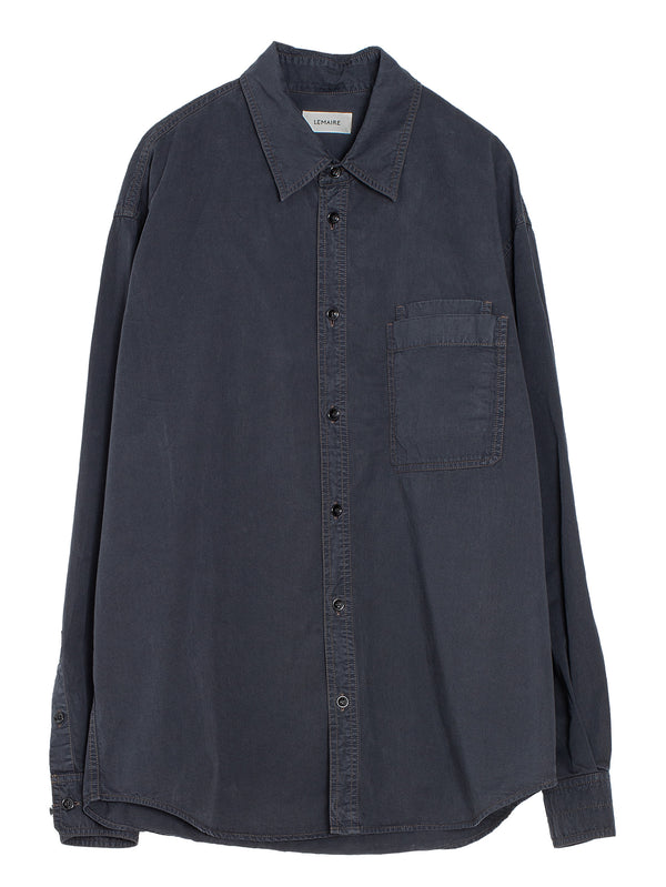 Relaxed Workwear Shirt Ash Black