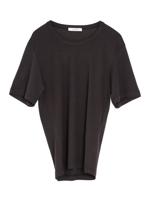Rib T-Shirt Squid Ink