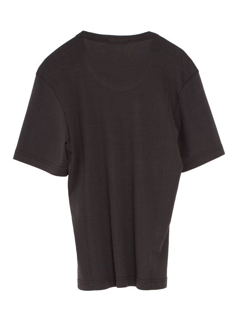 Rib T-Shirt Squid Ink