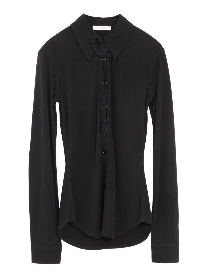 Soft FItted Shirt Black