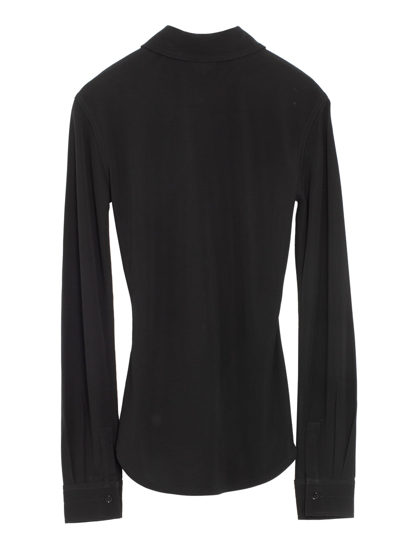 Soft FItted Shirt Black