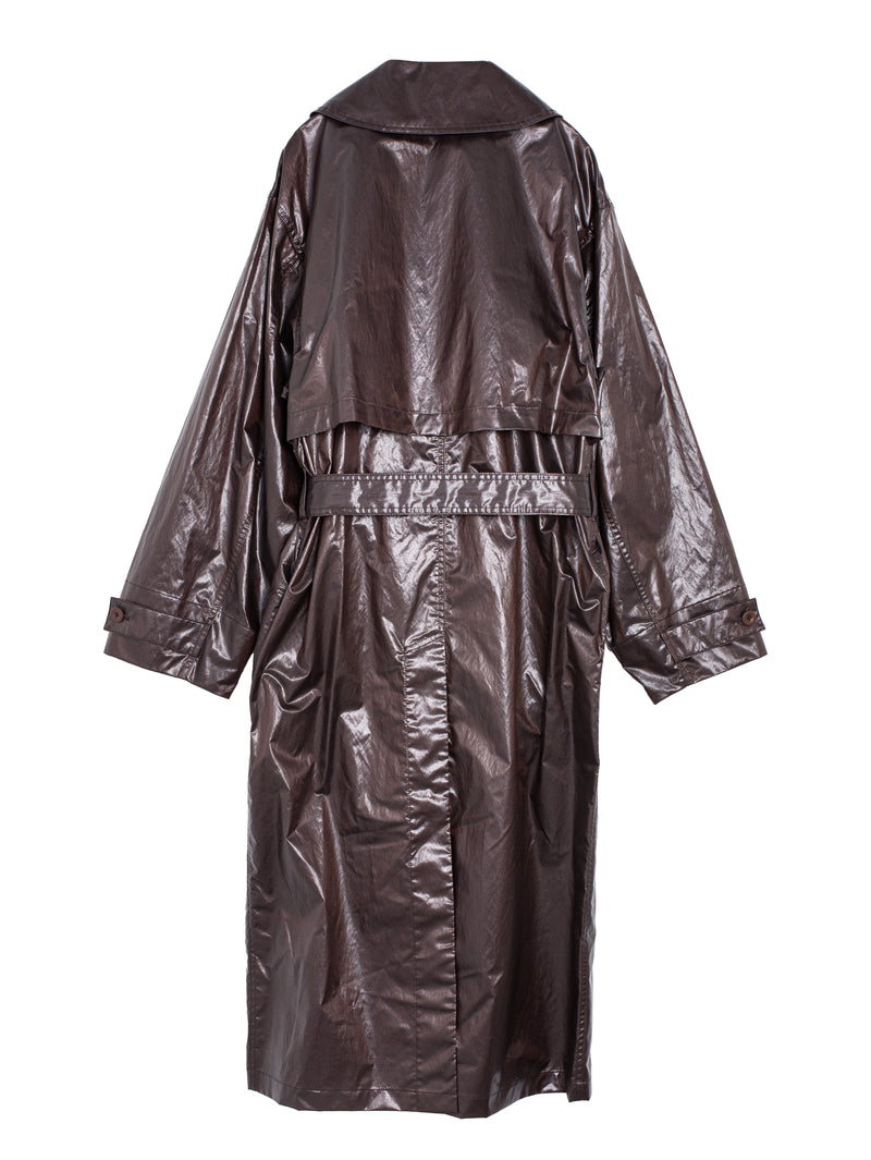 Trench Coat Dark Cherry