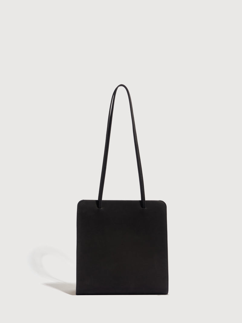 Lisse Bag Nubuck Noir