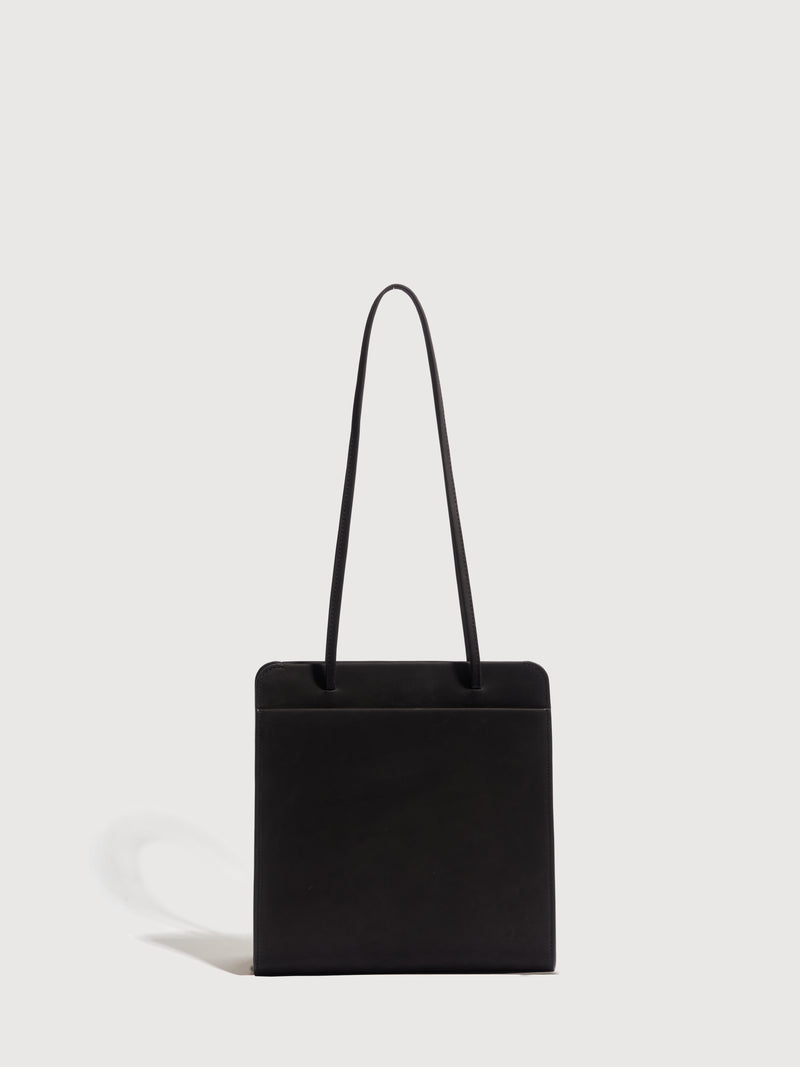Lisse Bag Nubuck Noir