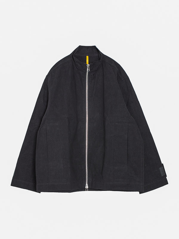 R18S7 Block Jacket Black Wax