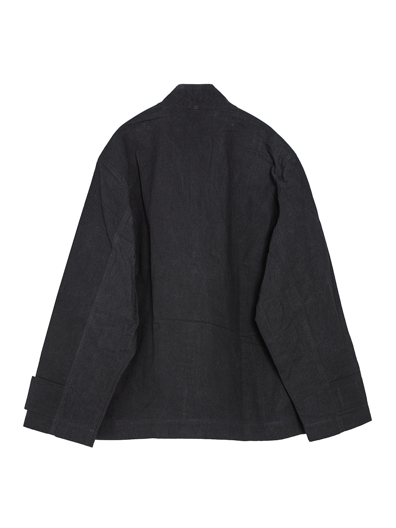 R18S7 Block Jacket Black Wax