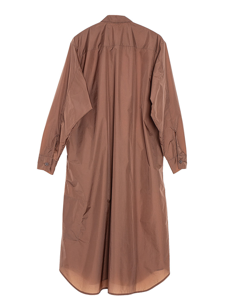 R16S3 Shirt Dress Brown Pak