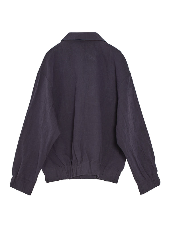 R18S3 Gum Shirt Rock Linen