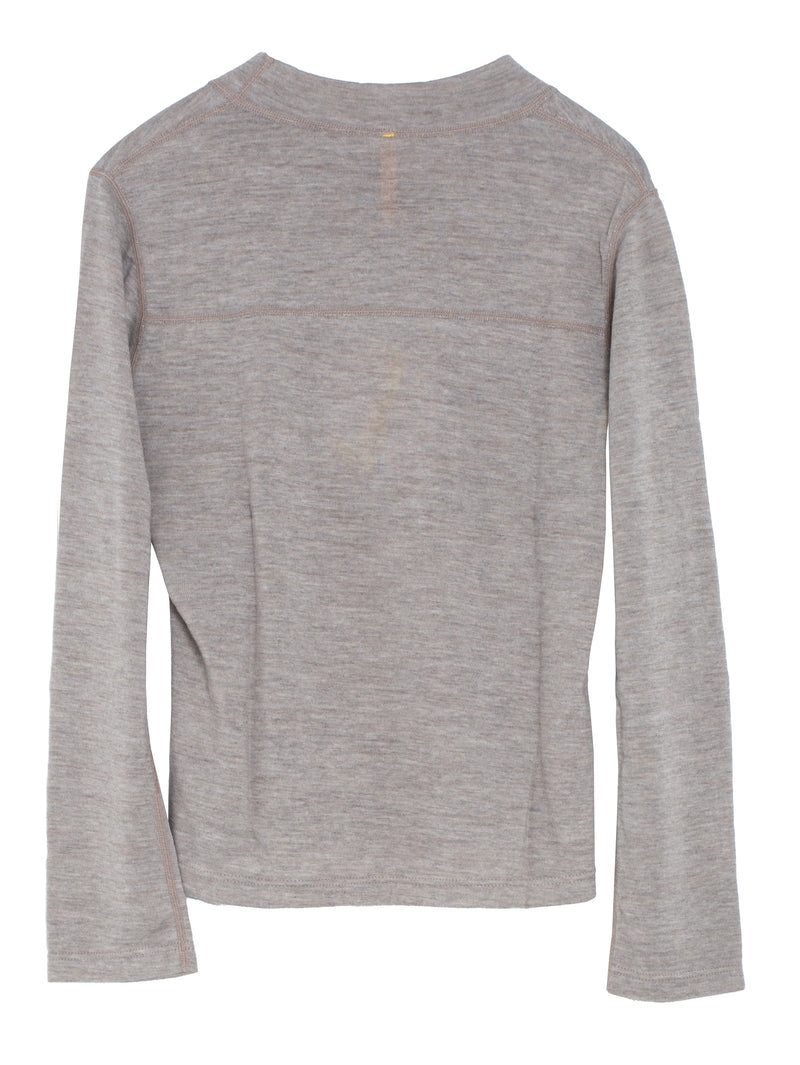 W-R19U6 Long Sleeve Underlayer Ground Knit