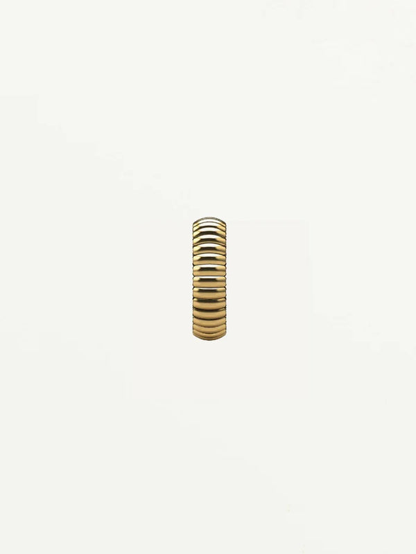 Mini Neo Concrete Movement Ring Gold