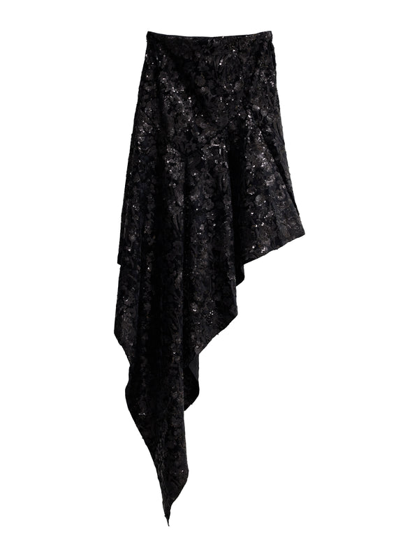 Cascata Skirt Black