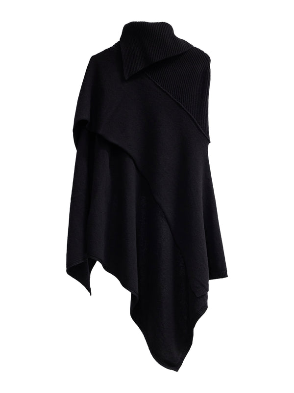 Mistero Ponchoskirt Black