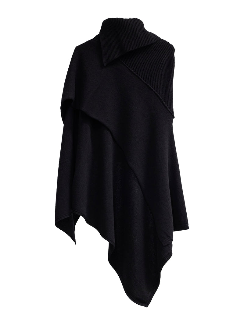 Mistero Ponchoskirt Black