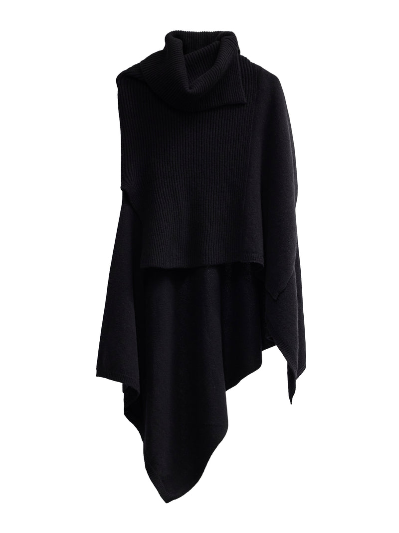 Mistero Ponchoskirt Black
