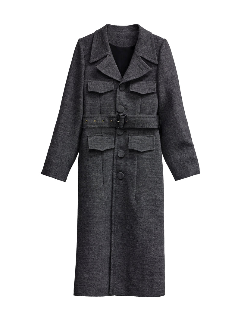 Maggie Coat Snow Black