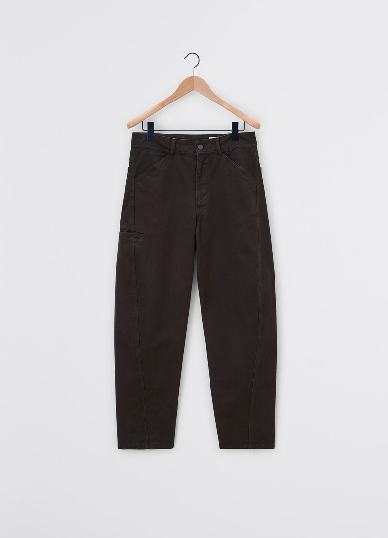 Twisted Workwear Pants Espresso