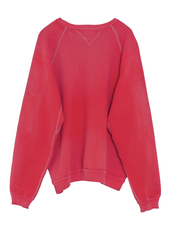 Vintage Double V Sweatshirt Red