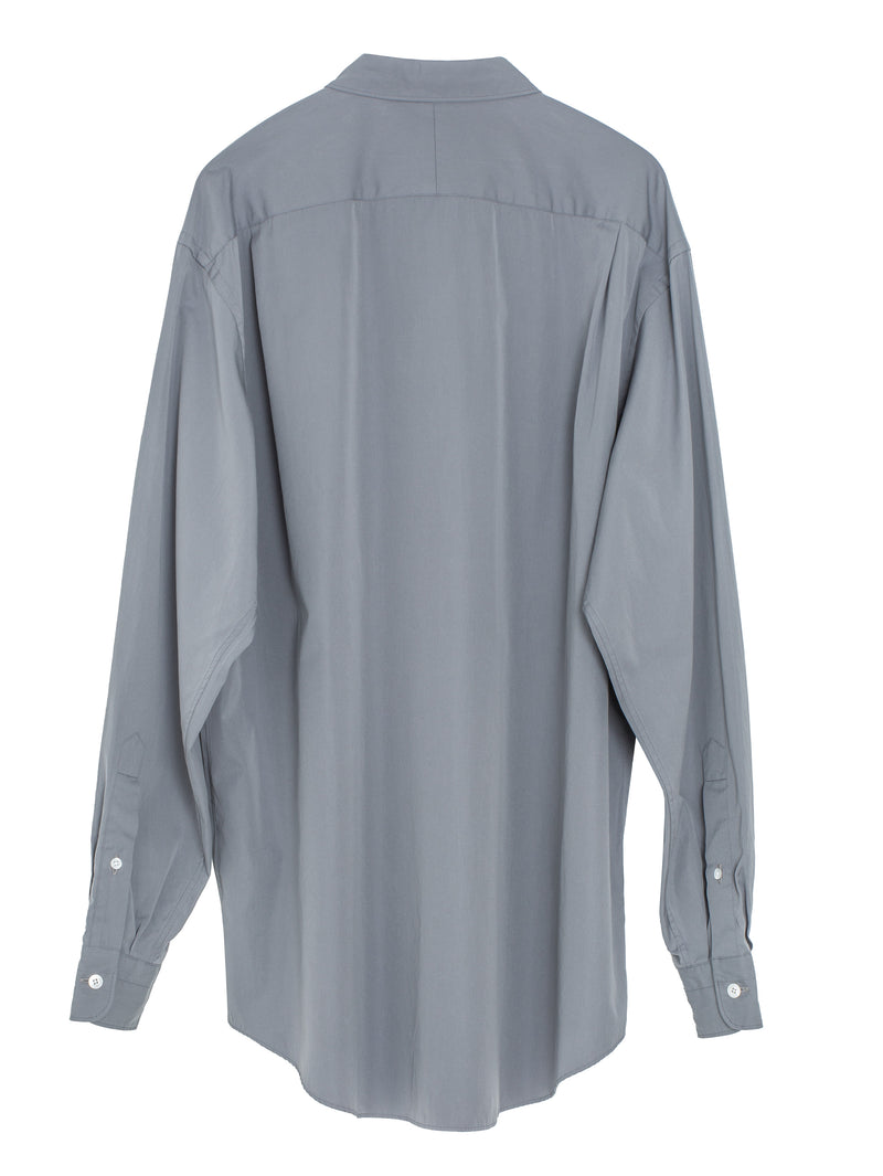 Regular Collar Shirt Gray