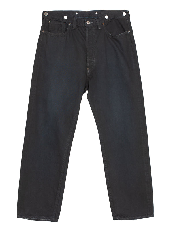No22 Washed Wide Denim Pants Custom