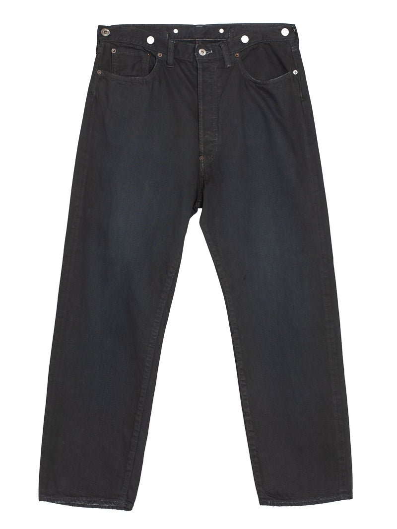 No22 Washed Wide Denim Pants Custom