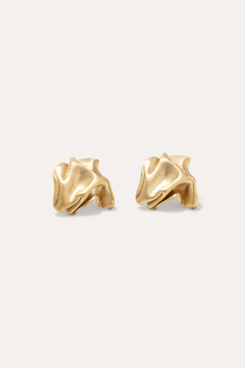 Notsobig Groundswell Gold Vermeil Earrings Completedworks