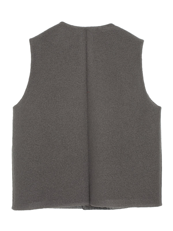 Walker Gilet Argile Felted