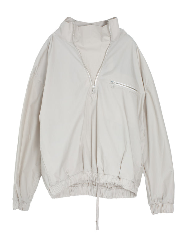 Windbreaker Popeline Chalk Waxed