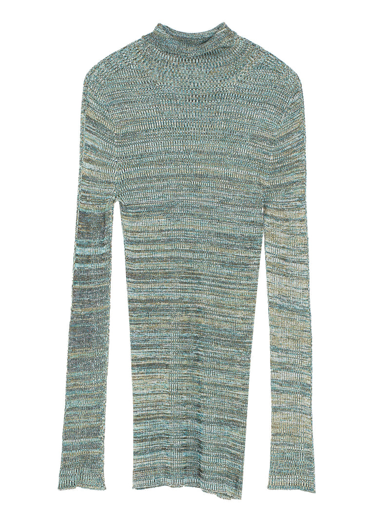 Turtleneck Knit Acquamarine